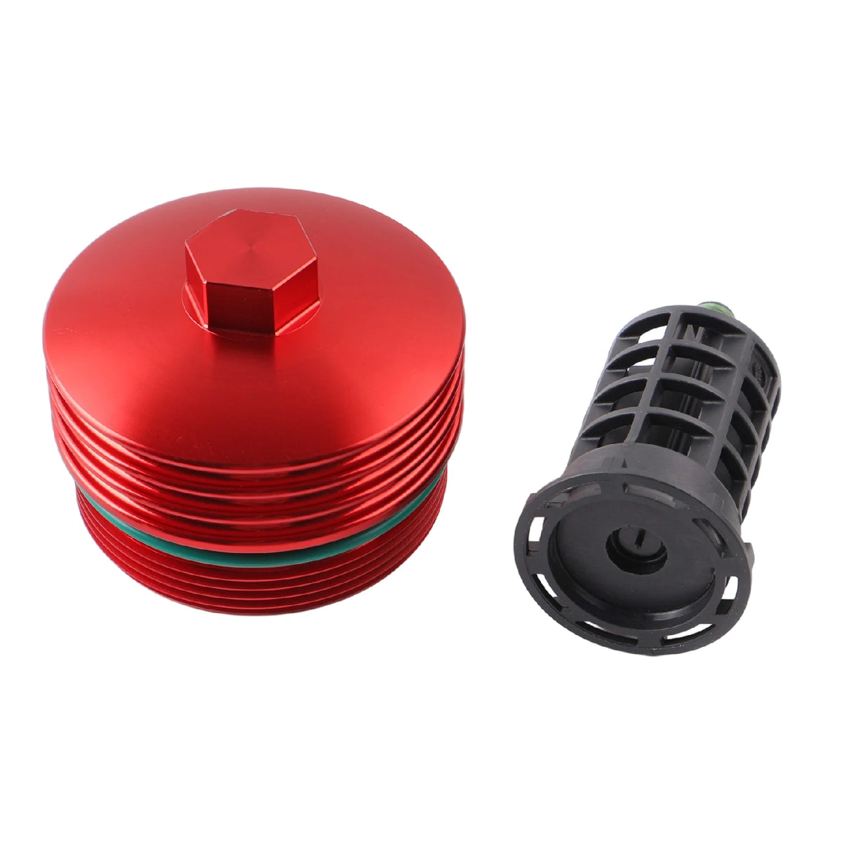 PIKBUK Aluminum BILLET OIL FILTER HOUSING FOR N20 N26 N52 N5