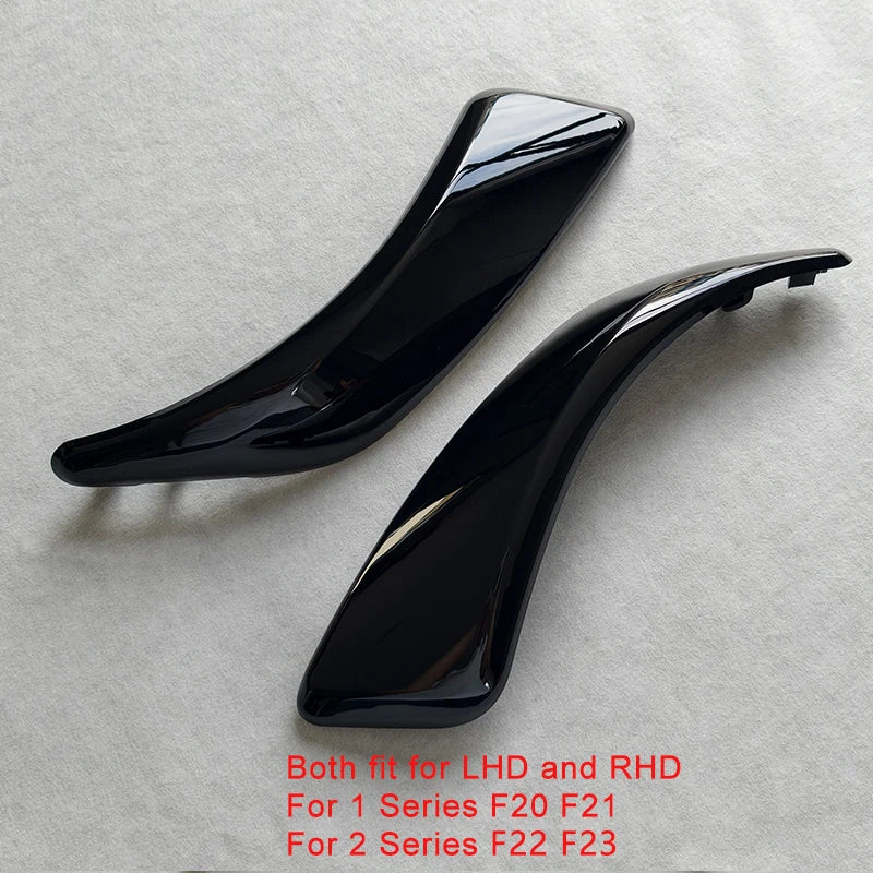 For BMW 1 2 Series F20 F21 F22 F23 Carbon Fiber Interior Door Pull Handle Trim Cover 2012-2016 Car Door Panel Replacement