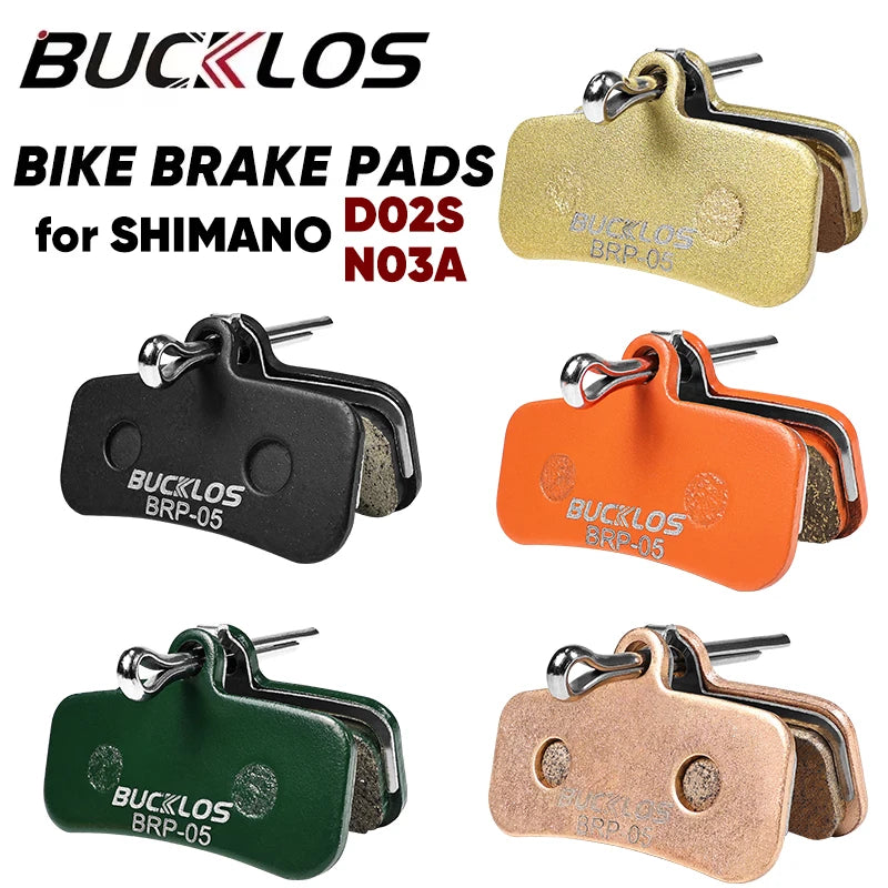 BUCKLOS BRP-05 Disc Brake Pads Resin Ceramic MTB Hydraulic B