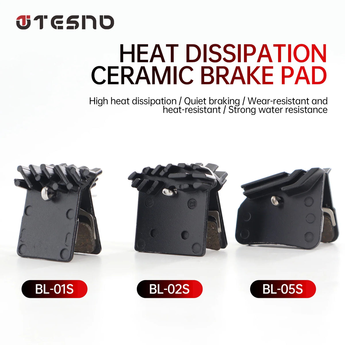 Shimano Compatible Metal Ceramic Disc Brake Pads for MTB Ebi