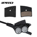 IIIPRO E4 Disc 4-piston Bicycle Brake Pad Ceramic Copper-bas
