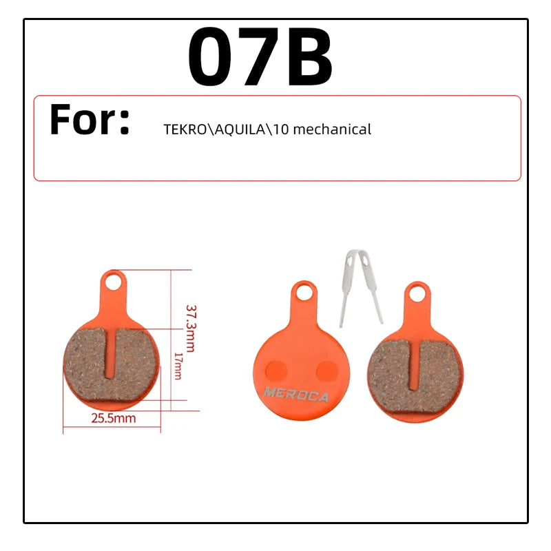 Bicycle Resin Brake Pad Mtb For Shimano M375 M445 Mt200 Bb5 Bb7 Mountain Road Bike Hydraulic Disc Brake Pads