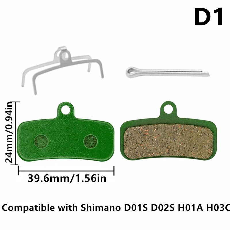 4/10Pairs Bicycle MTB Ceramic Disc Brake Pads For Shimano B0
