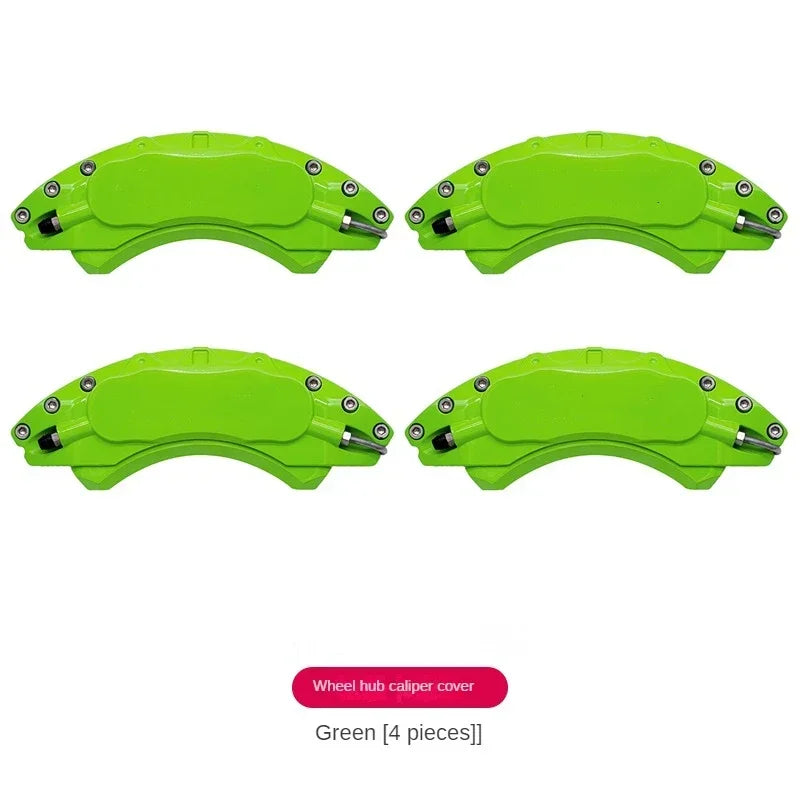 For Audi Car Brake Caliper Cover Aluminum Alloy Metal Fit A1 A2 A3 A4 A5 A6 A7 A8 Q1 Q2 Q3 Q4 Q5 Q6 Q7 TT TTS E-tron Allroad