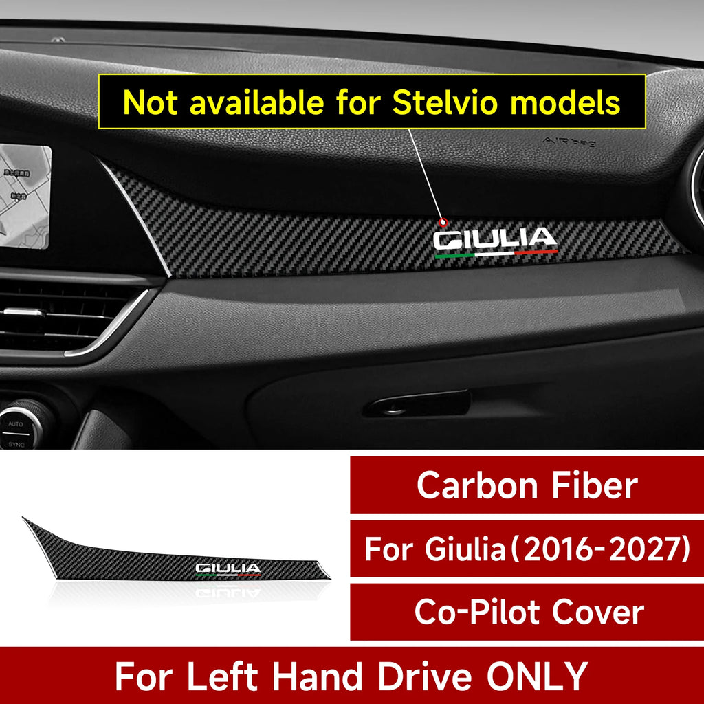 For Alfa Romeo Giulia 952 2016-2027 Center Console Dashboard