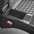 Carbon Fiber Car Styling Central Armrest Storage Box Panel C