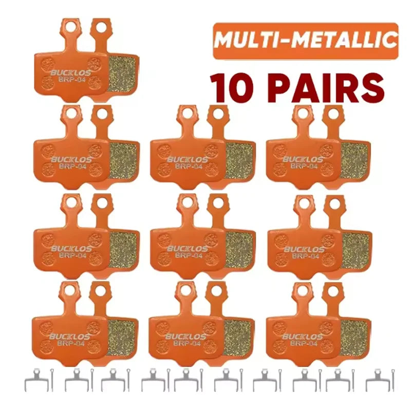 BUCKLOS Bike Disc Brake Pads for SRAM Avid MTB Road Bicycle Hydraulic Brake Pad Durable Wear-resistant Brake Pads Bike Accessory
