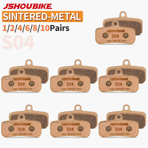 1/2/4/6/8/10 Pairs Sintered Metal Hydraulic Brake Pads for S