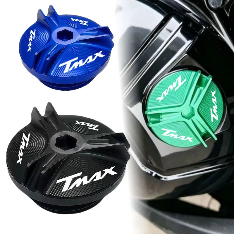 Engine Oil Cap Bolts Fuel Filler Cap Protection Accessories 