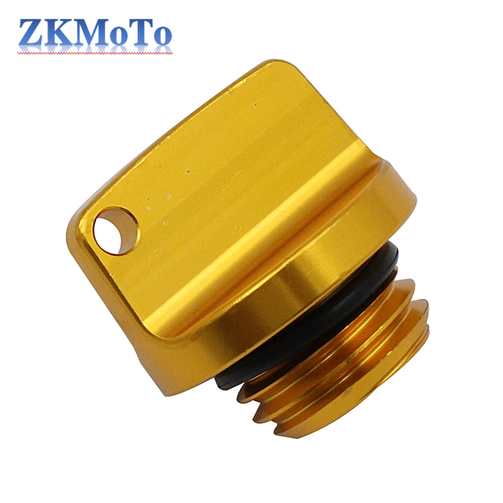 Motorcycle Crankcase Cap CNC Engine Oil Filler Screw Cover Plug M20 2.5 For Yamaha Honda Suzuki Kawasaki General Purpose Parts