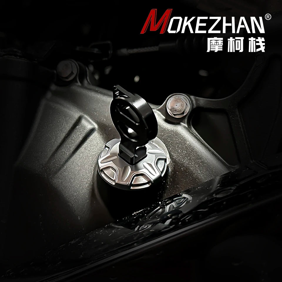 Motorcycles Anti theft Engine Oil Filler Cap Cover Accessori