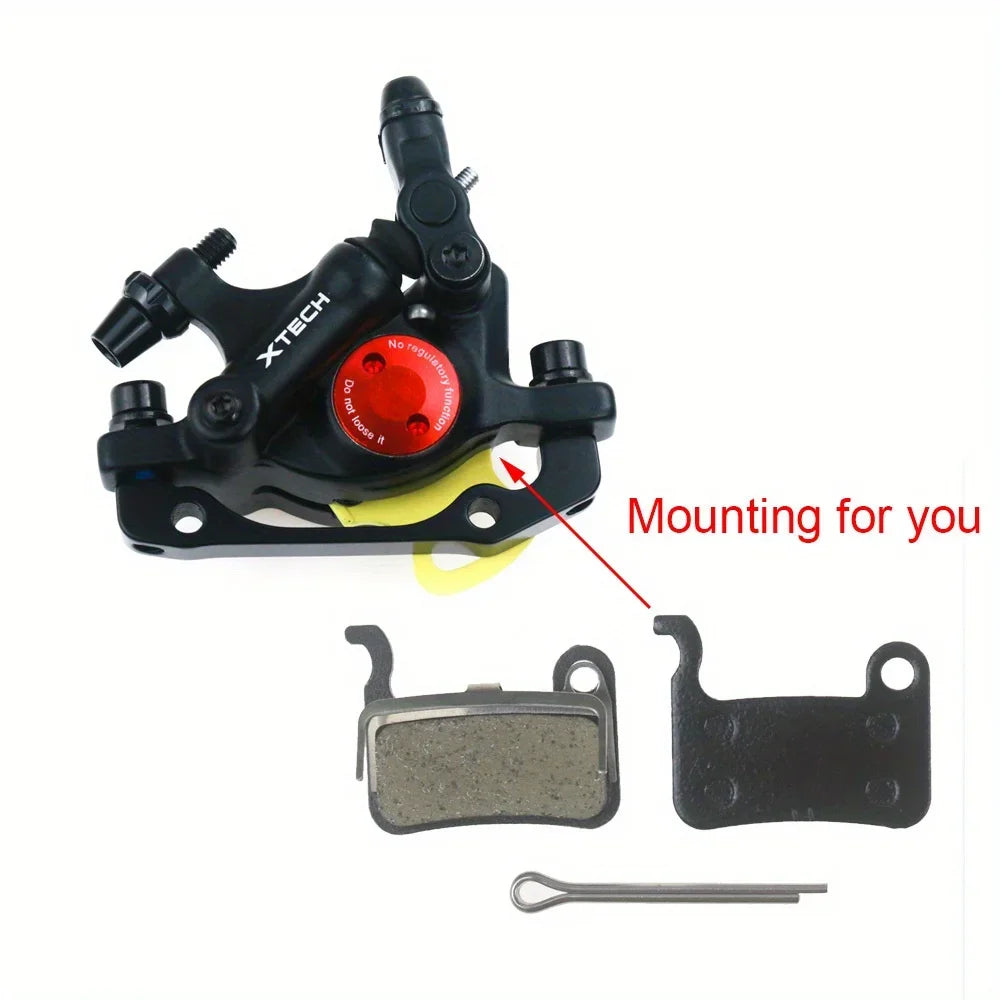 Semi Metal Brake Pads Lining For XTR XT SAINT HONE ZOOM X-te