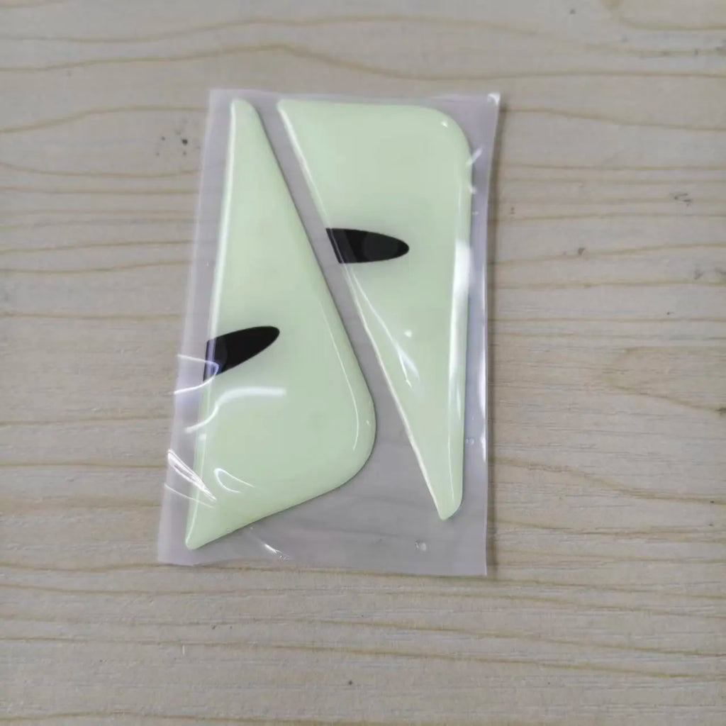 3D Luminous Motorcycle Reflective Fender Devil s Sticker Cut