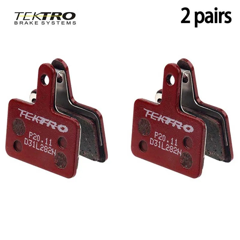 TEKTRO P20.11 Semi-Metallic Brake Pads for Mountain Bike Disc Brake Systems - High Friction Durable & Quiet Performance