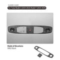 Top Suede For Tesla Model 3 (2019-2023)/ Y(2019-2024) Auto Reading Light Control Panel Trim Sticker Car Interior Accessories
