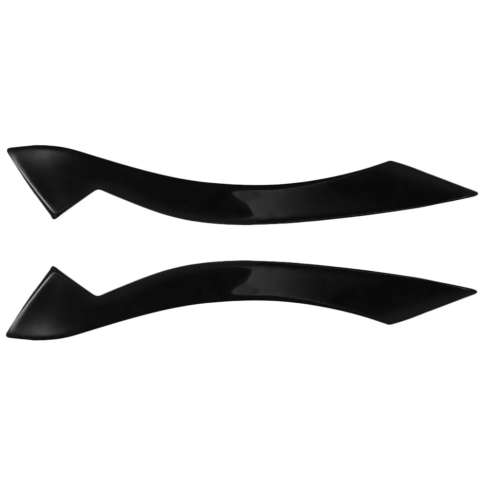 2pcs Car Headlight Eyebrow Eyelid Cover Trim ABS Black/Carbon Fiber for BMW Z4 E89 2009 2010 2011 2012 2013 2014 2015