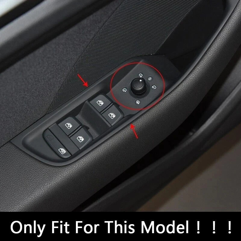 For Audi A3 8V S3 Center Console Dashboard Stickers Strips C