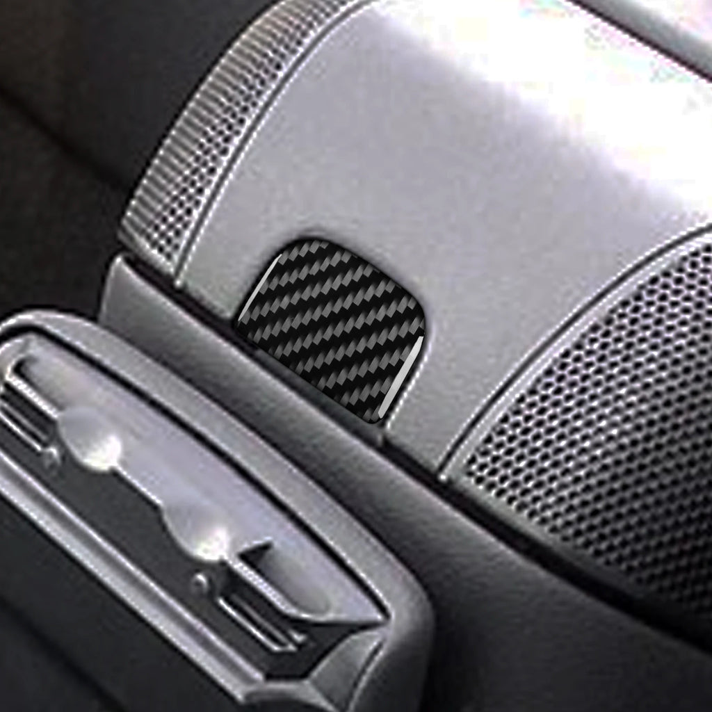 Real Carbon Fiber Car Accessories Storage Trim Cover Soft St