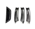 For BMW X3 X4 F25 F26 2010 2011 2012 2013 2014 2015 2016 2017 Car Interior Door Handle Pull Cover LHD Black/Carbon Fiber/Beige