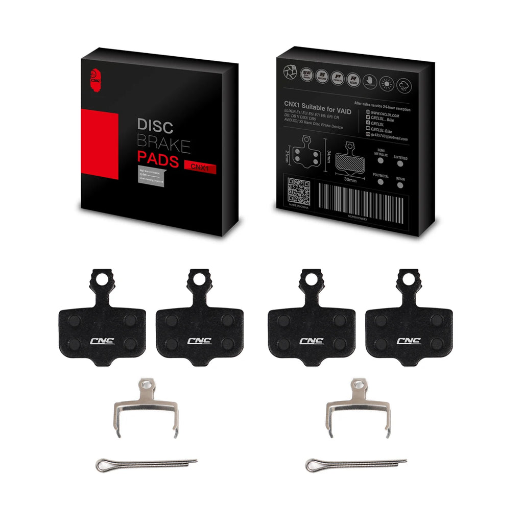 SUNTNUR Disc Brake Pads For AVID ELIXIR R CR CR-MAG SRAM LEVEL T TL DB1 3 5 Ceramic/Sintered/Resin Bike Brake Pads 2 Pair