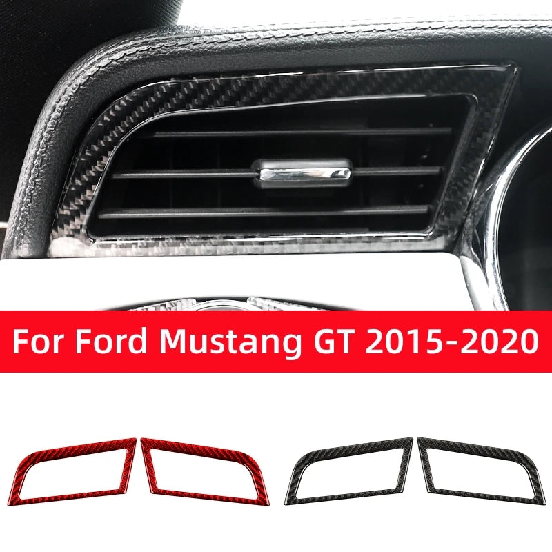 For Ford Mustang GT 2015-2021 Carbon Fiber Auto Dashboard Le