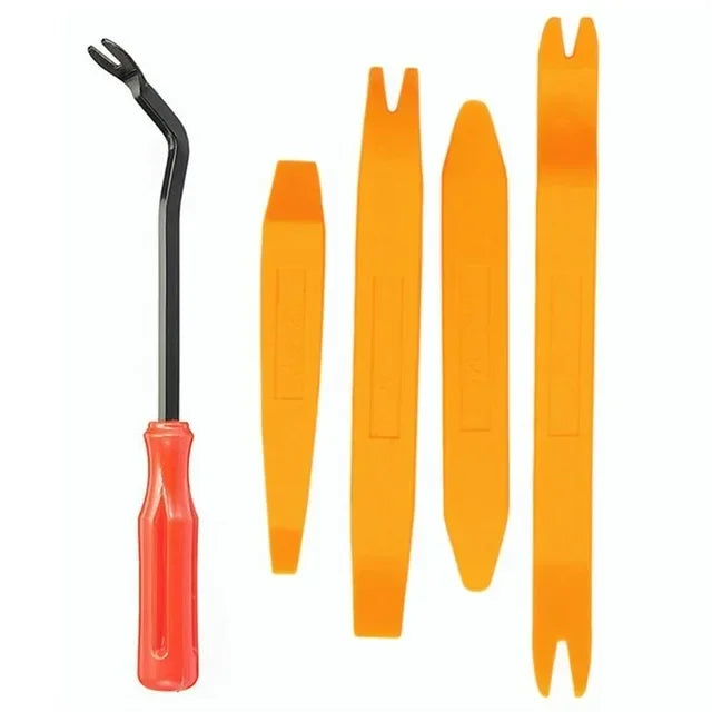 Auto Door Clip Panel Trim Removal Tool Kits Navigation Blades Disassembly Plastic Car Interior Seesaw Conversion Repairing Tools