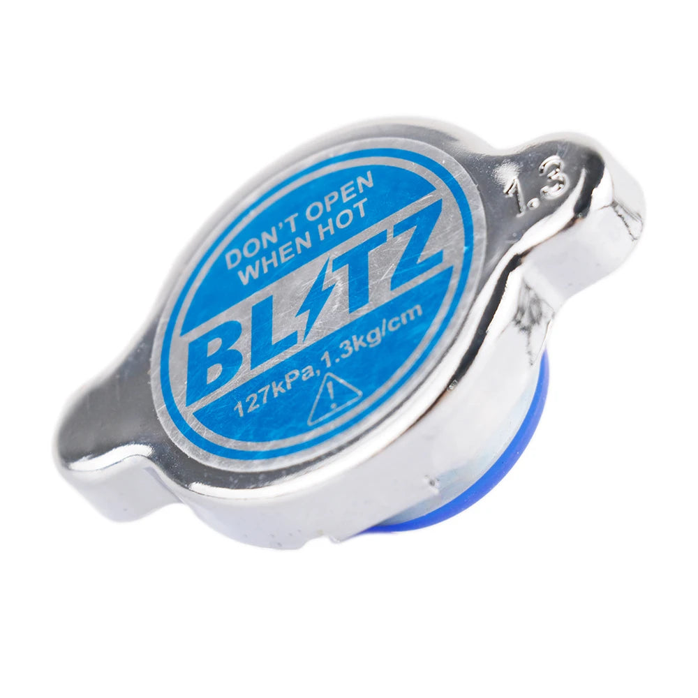 Car Styling JDM Blitz Silver High Pressure Radiator Cap 1.3kg/cm for Toyota Honda Mazda Mitsubishi Suzuki Nissan