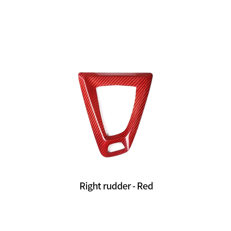 For BMW F80 F82 F87 M3 M4 M2 M5 F83 F85 X5M F86 X6M F13 Real Carbon Fiber Car Gear Shift Knob Cap Cover Sticker Panel Trim