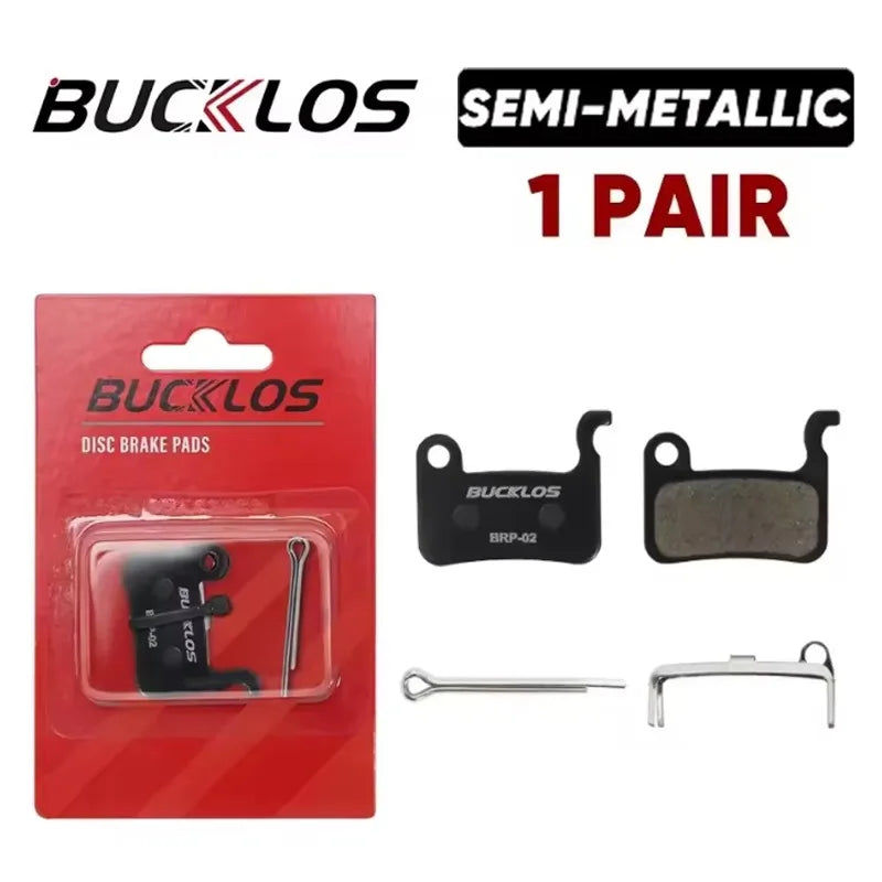 BUCKLOS Bicycle Disc Brake Pads for SHIMANO A01S M06 M07 Wear-resistant Bike Hydraulic Brake Pads MTB Brake Pad Cycling Brakes
