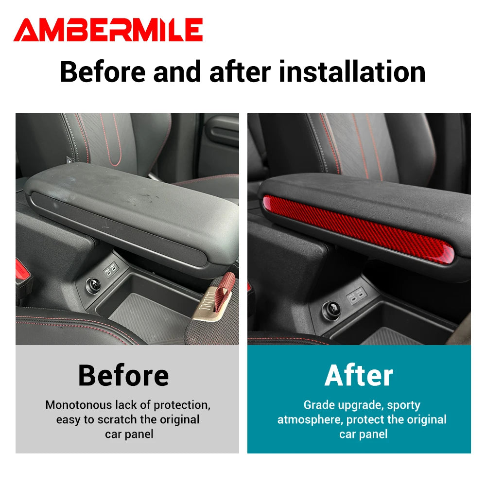 For Mini Countryman U25 2024 2025 Car Armrest Box Side Strip