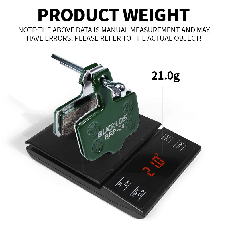 BUCKLOS Bike Disc Brake Pads for SRAM Avid MTB Road Bicycle 