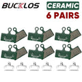 BUCKLOS Ceramic Hydarulic Disc Brake Pads For SHIMANO G01S G03C 1/2/4/6/8/10Pair MTB Brake Pad Wear-resistant Disc Brake Pads