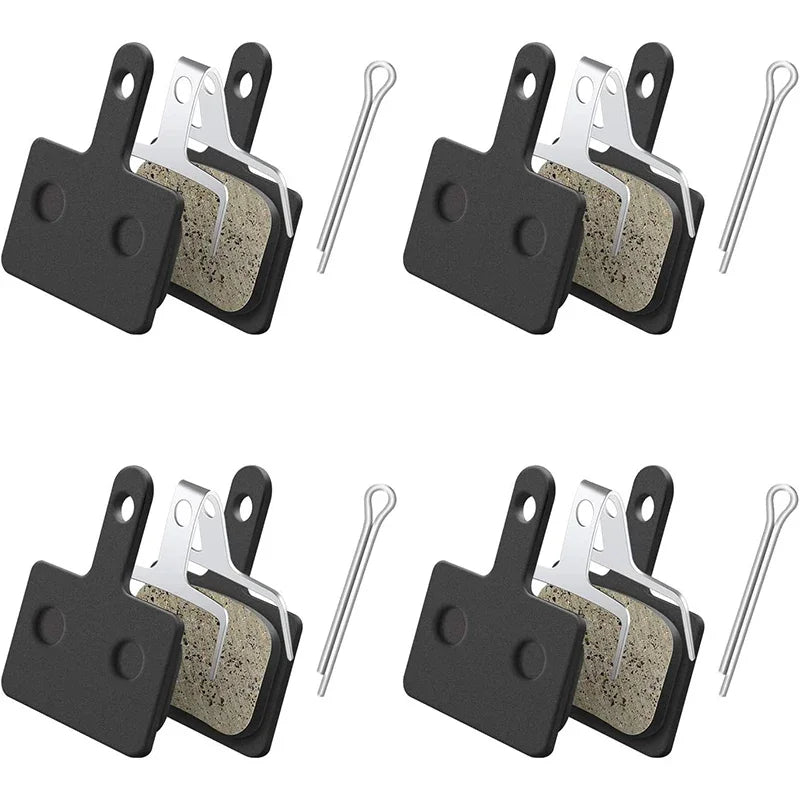 4 Pairs MTB Bicycle Resin Disc Brake Pads For Shimano B01S M
