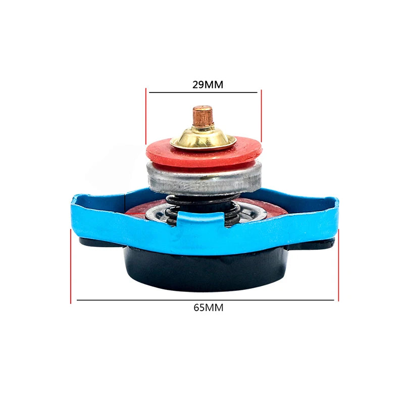 Racing Car Motorcycles Thermost Radiator Cap Cover Tank Cove