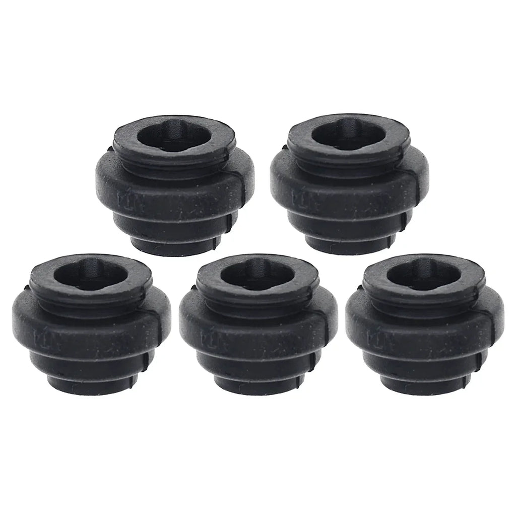 10Pcs 8mm Car Brake Pump Dust Cap Oil Drain Screw Cap Brake Caliper Bleed Nipple Black Screw Dust Caps Cover Rubber Motorcycle