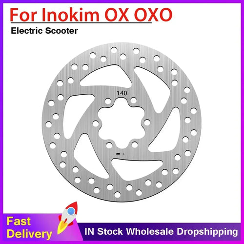 1/2/3PCS 140mm 6 Holes Brake Disc Rotor For INOKIM OX OXO Br