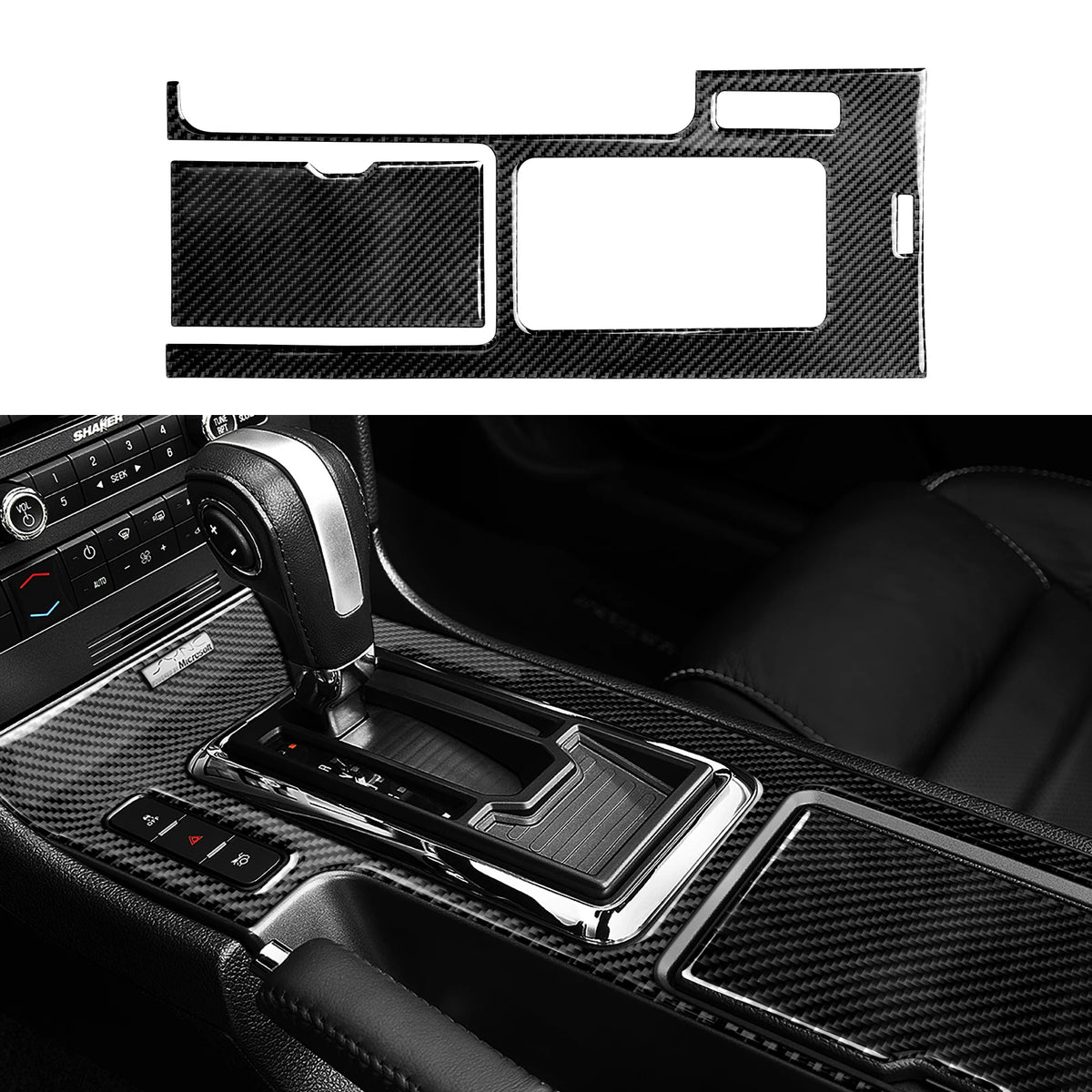 For Ford Mustang GT Shelby (2010-2014) Carbon Fiber Interior