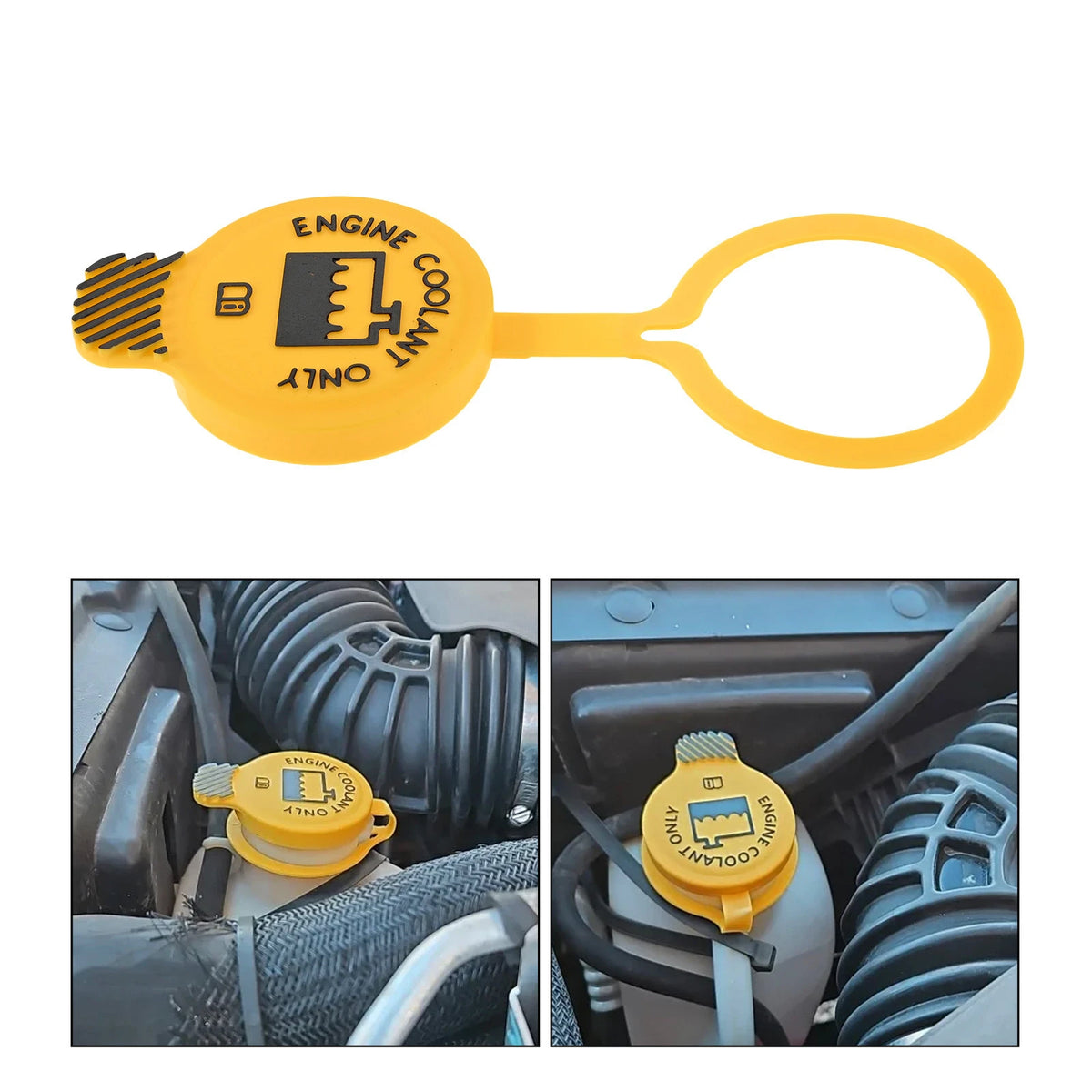 1Pc Car Radiator Expansion Tank Cap 55056382AA for Jeep Wran