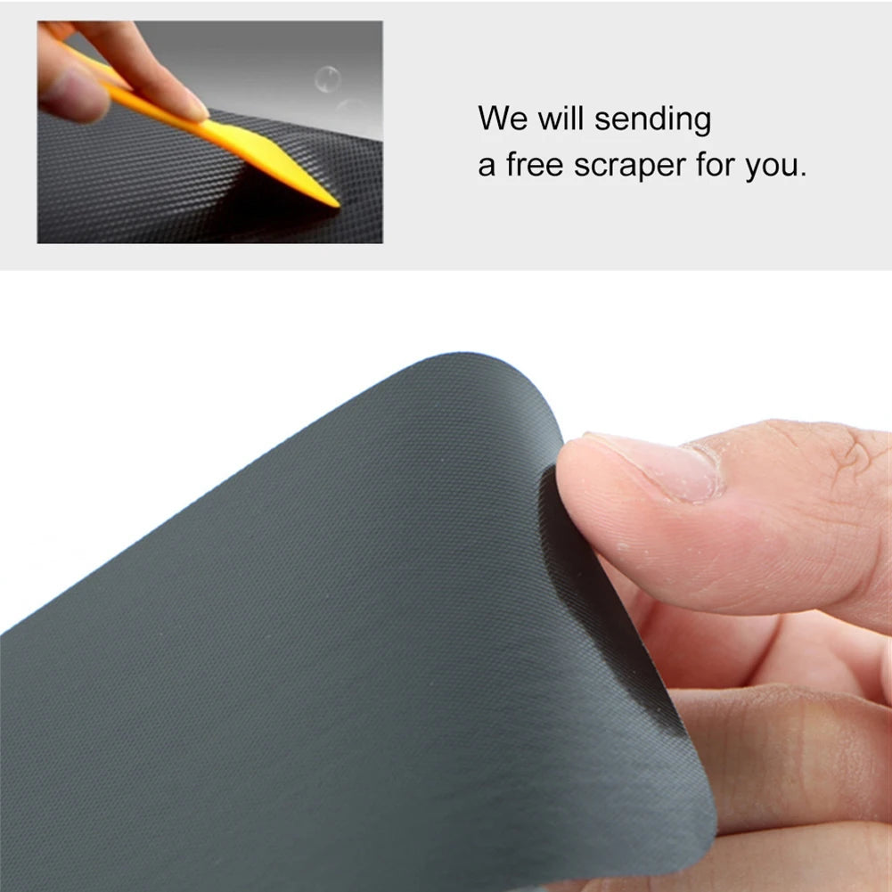 Universal Rear Trunk Guard Plate Sticker Car Rear Bumper Tri