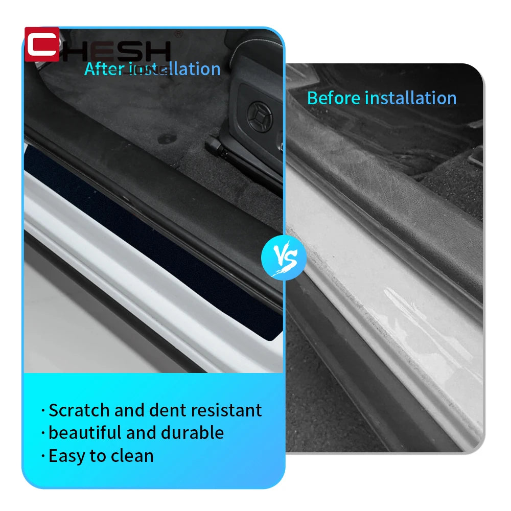 Car Nano Carbon Fiber Stickers Anti-Scratch Waterproof Prote